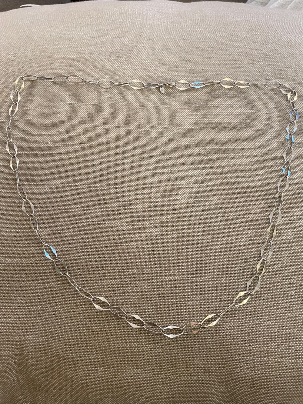 Milor Sterling Silver Link Necklace